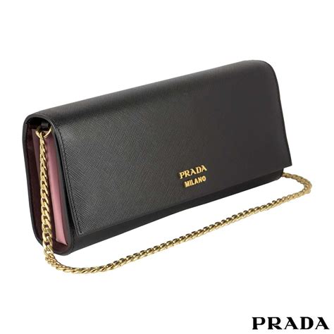 black clutch prada|Prada clutch for women.